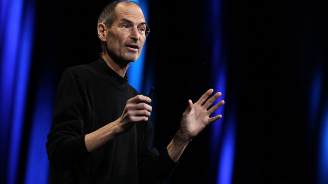 Apple CEO Steve Jobs delivers the keynote address at the 2011 Apple World Wide Developers Conference.