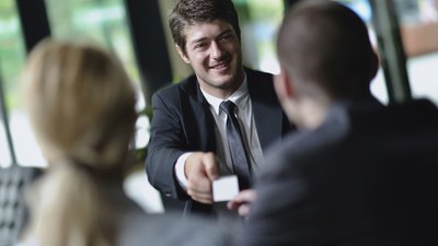 business people in a meeting at office