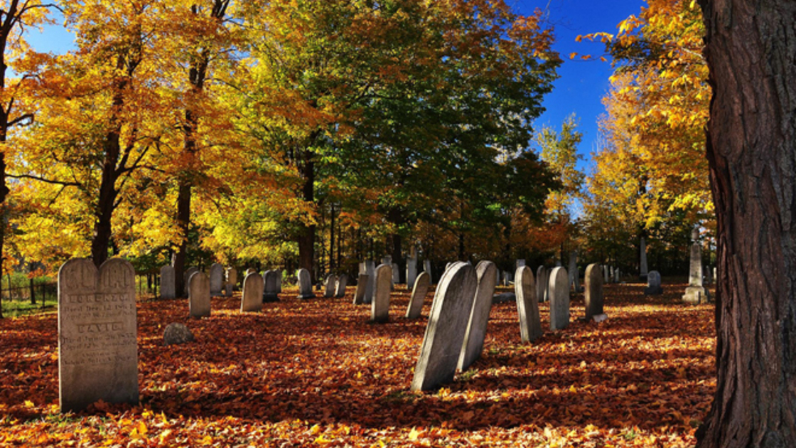 Picture of a cemetery. Do unrepentant sinners go to hell?