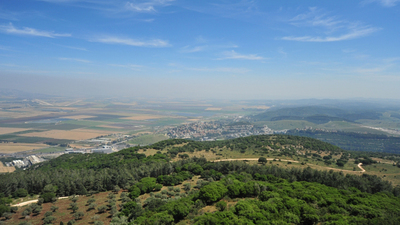 Picture of the Megiddo Valley, the Hebrew form of Armageddon, where the armies of the world will gather to fight Christ.