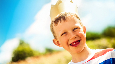 Pic of smiling boy.