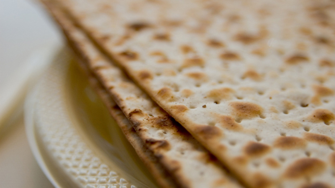 A photo of unleavened bread which is eaten on the Days of Unleavened Bread.