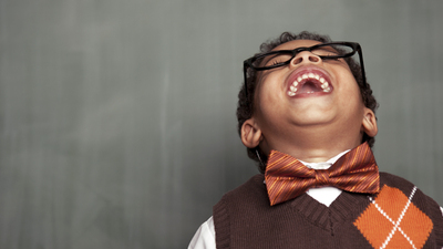Laughing boy