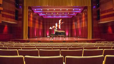 The Armstrong Auditorium theater