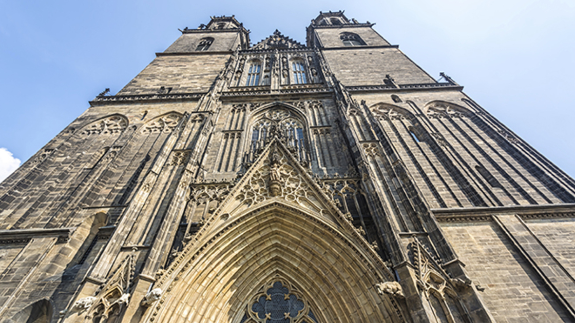 Picture of a Cathedral of Magdeburg