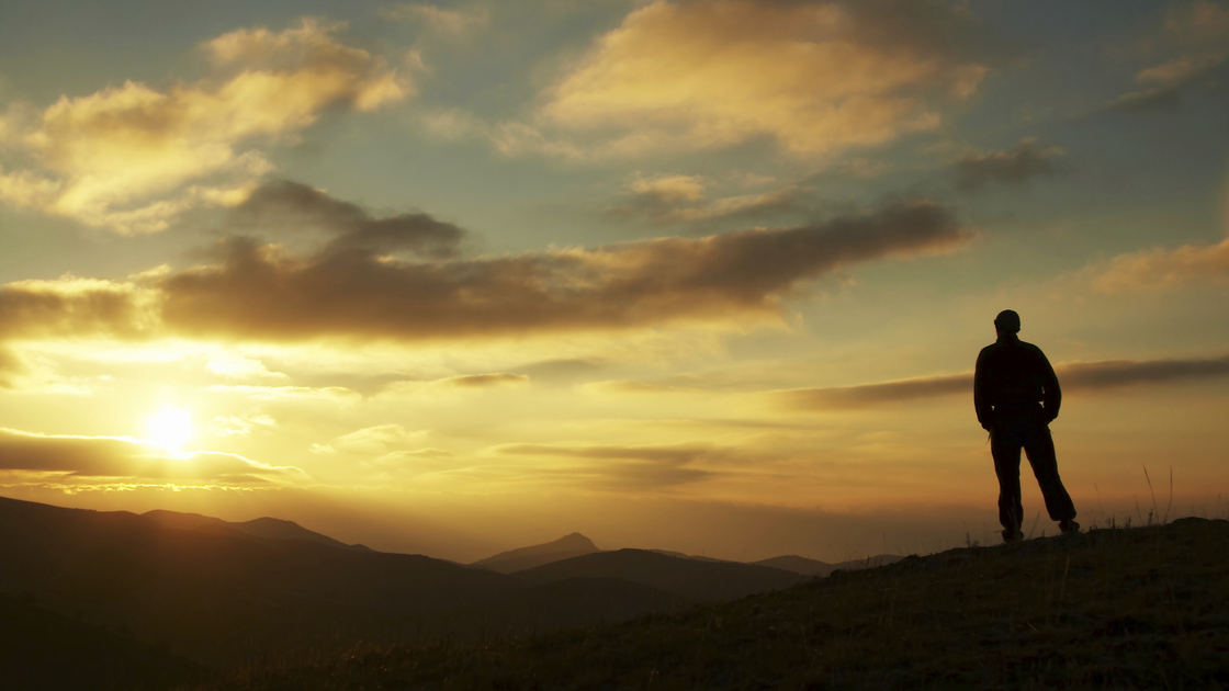 16x9 (The Secret to a Better Relationship With God)
Male on the sunrise in mountain