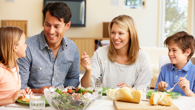16x9 (Mind Your Manners)
Family sharing meal