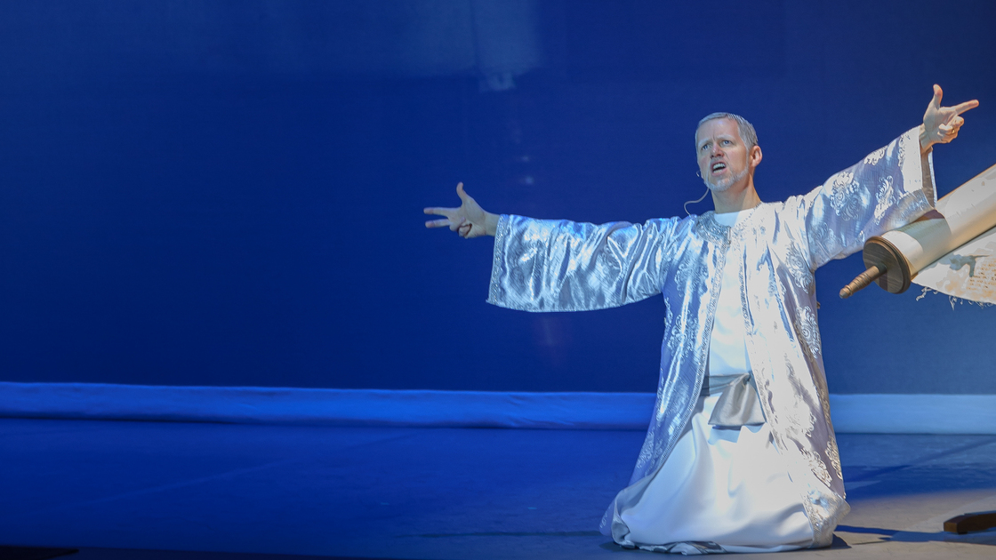 "The Book of Isaiah" musical by Ryan Malone. Performed at Armstrong Auditorium by Herbert W. Armstrong College, and Imperial Academy students, faculty, and alumni. A production sponsored by the Philadelphia Church of God.