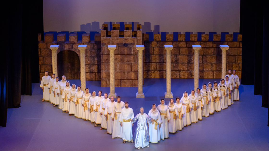 "The Book of Isaiah" musical by Ryan Malone. Performed at Armstrong Auditorium by Herbert W. Armstrong College, and Imperial Academy students, faculty, and alumni. A production sponsored by the Philadelphia Church of God.