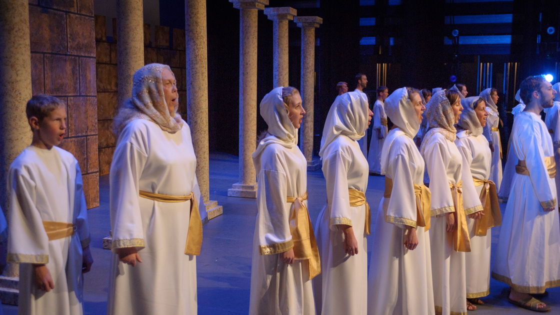 "The Book of Isaiah" musical by Ryan Malone. Performed at Armstrong Auditorium by Herbert W. Armstrong College, and Imperial Academy students, faculty, and alumni. A production sponsored by the Philadelphia Church of God.