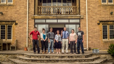 Edstone students out back / Philadelphia Church of God