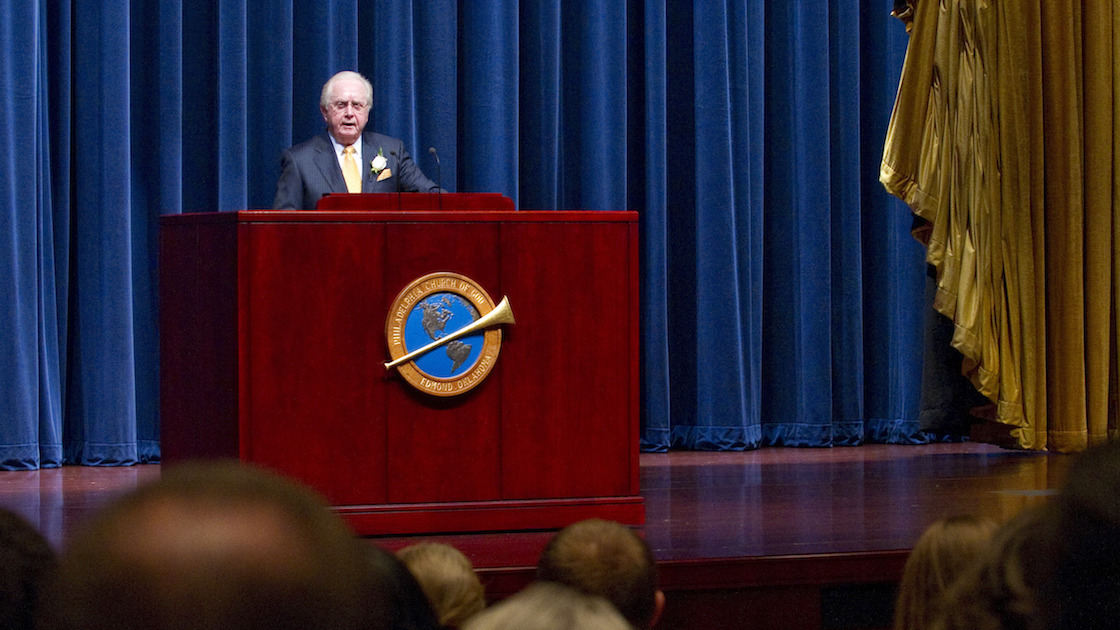 Pastor general Gerald Flurry 