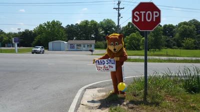 Twenty-eight Philadelphia Church of God members and children from the Birmingham congregation worked at a yard sale in Cullman on June 7 to raise funds for the work of the Church. 