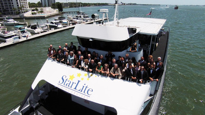 Along with their dates, 21 members of the Dade City Spokesman Club of the Philadelphia Church of God boarded a 115-foot yacht, the StarLite Majesty, for a graduation and ladies gala on June 28.