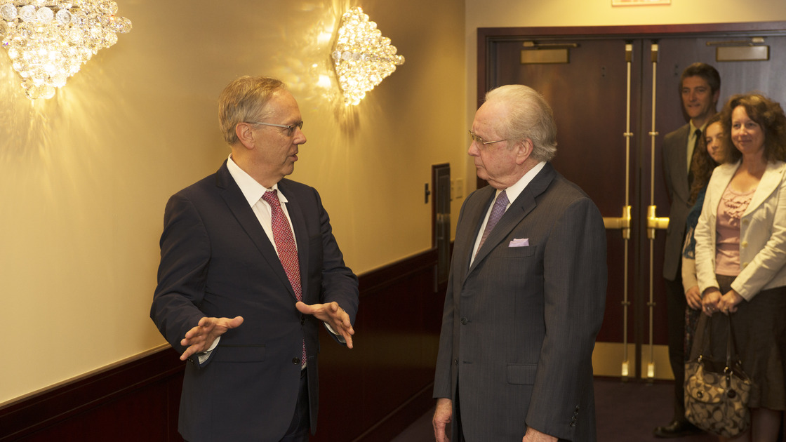 Gerald Flurry and Canadian Brass