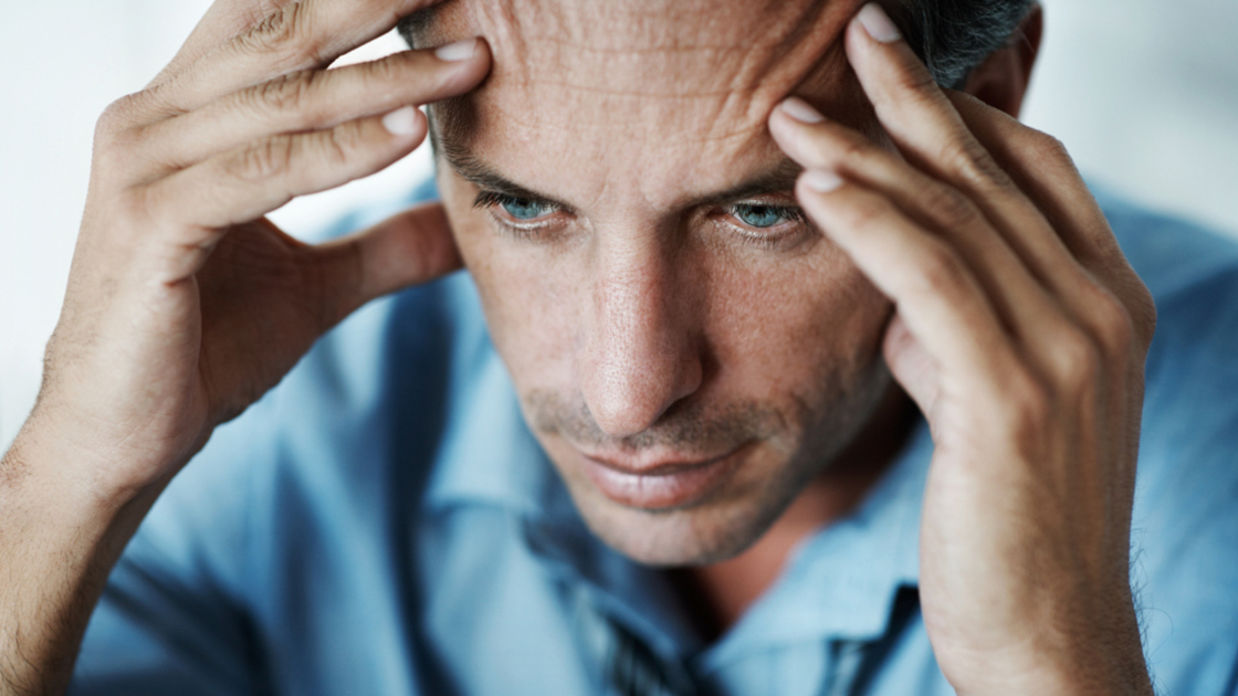 16x9(Why Test and Trials?)
Stressed businessman stares out in front of him