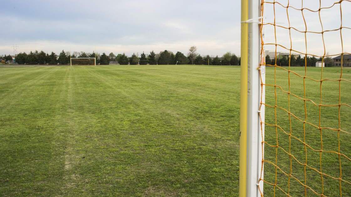 AC010.jpg- A view of the soccer field, one of the many sports fields/facilities on the campus of Herbert w. Armstrong College.