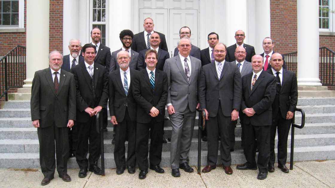 (Front row L to R) Richard Gato, Colin Schultz, Daniel Reggie, David Szabo, Mr. Greg Nice, Nathan Barkei, Marc Szabo, Fernando Escobar (Back row L to R) Thomas Garstka, Joseph Jessop, David Street, Joseph Parisi, Stephen Candela, Michael Street, Julian Escobar, Edward Teti, John Gato, James Brady