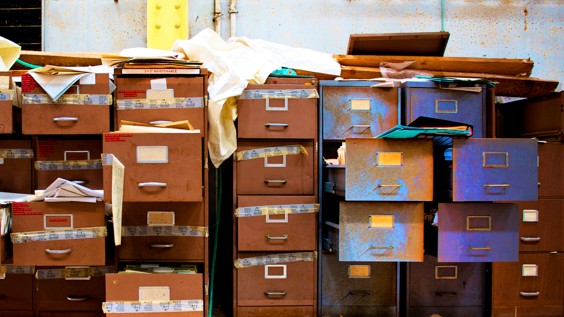 Filing Cabinets Mess