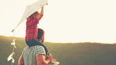 Father and Son Kite