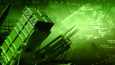 Missile System and Radar - 3D Rendering