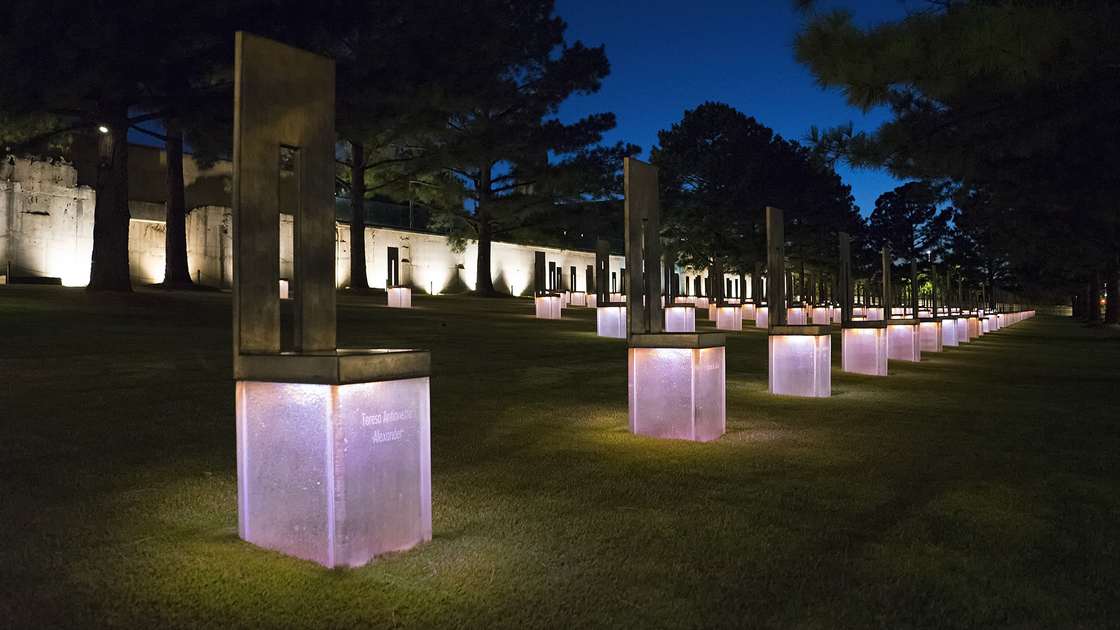 The Oklahoma City National Memorial (public domain)