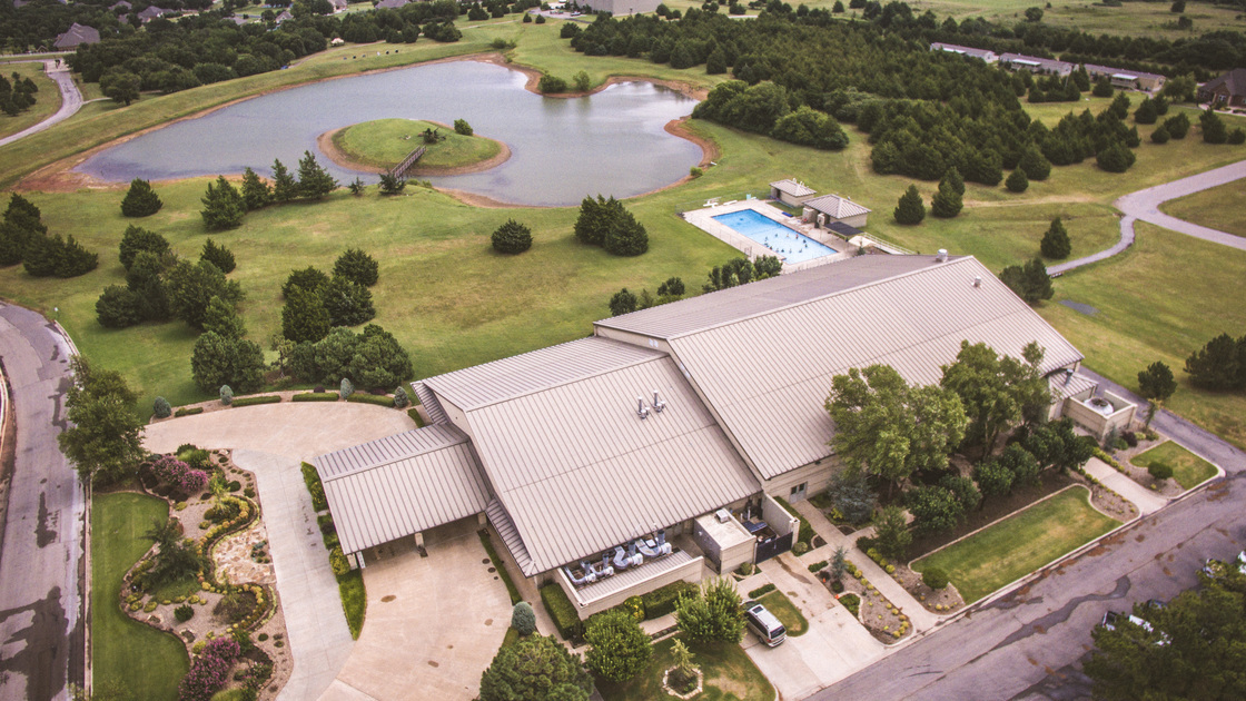 John Amos Field House Aerial View