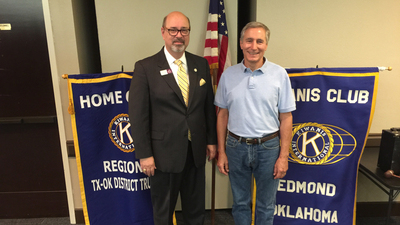 Shane Granger at the Rotary Club OKC representing Armstrong Auditorium 16x9