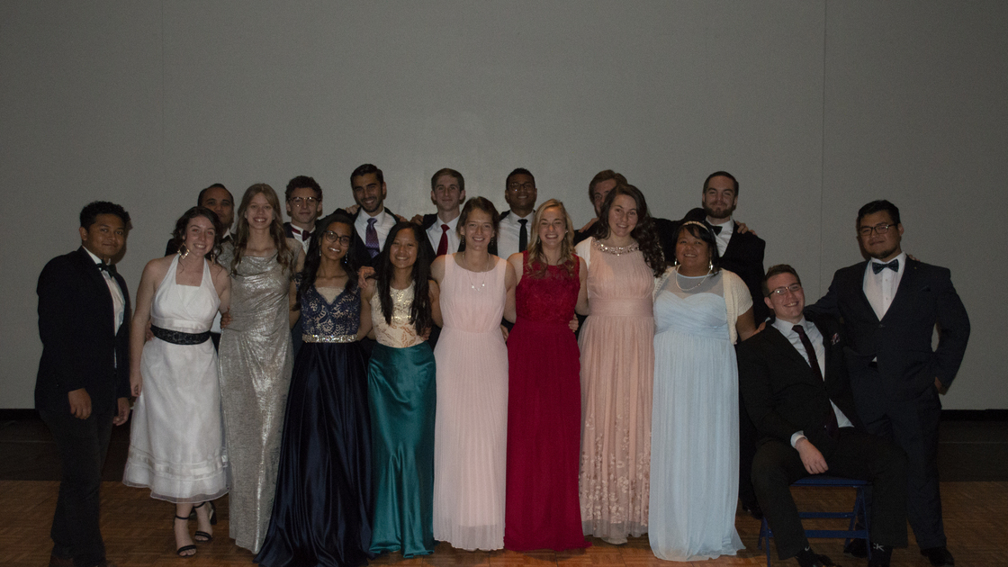 ACT Thanksgiving Ball 2018 HWAC Sophomore class group photo