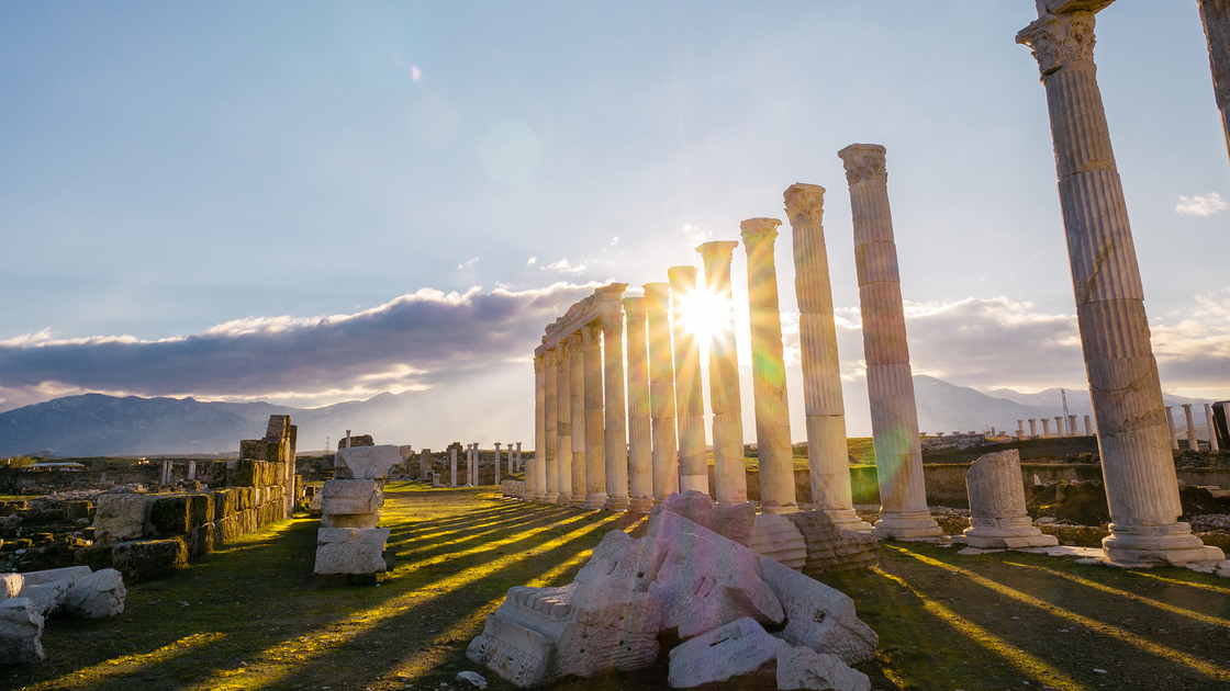 Laodicea Antique city on the Lycus in Pamukkale region