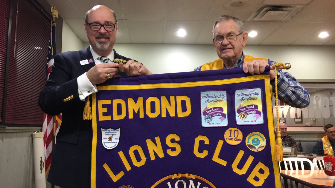 Public relations meeting, Shane Granger, Edmond Lion's Club 16x9