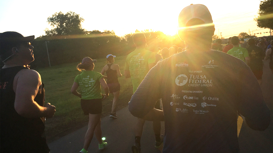 AC OKC Memorial Marathon, scenery