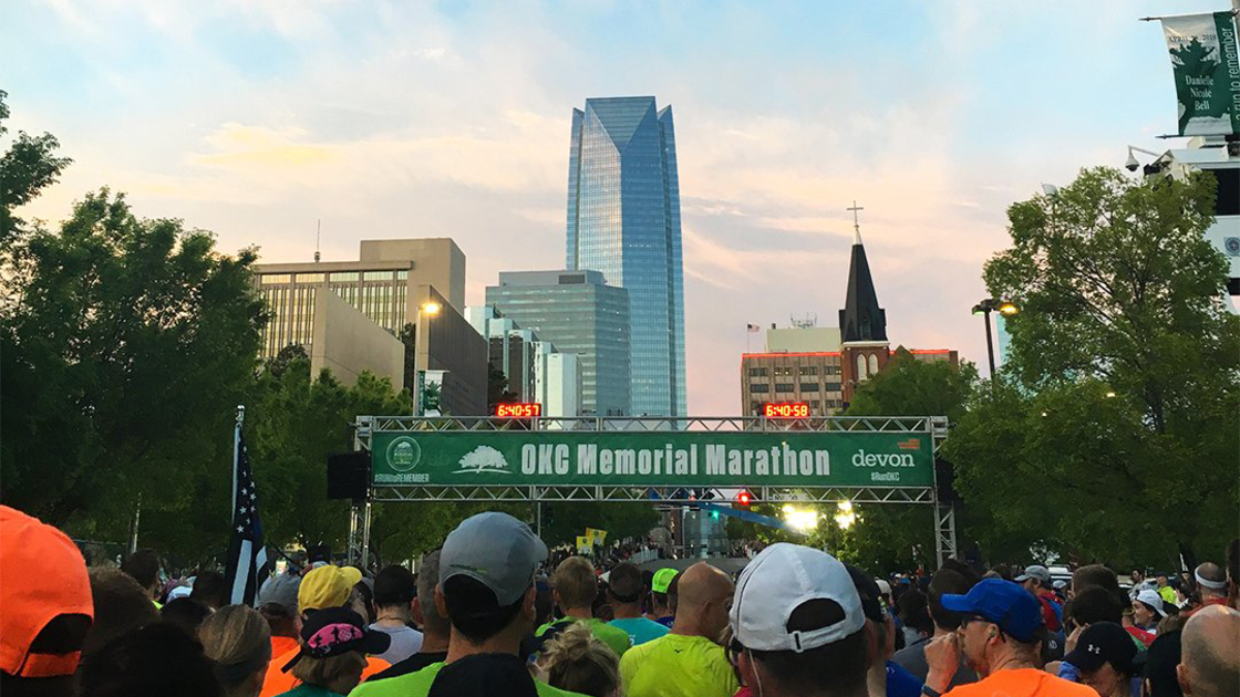 AC OKC Memorial Marathon, group photo 