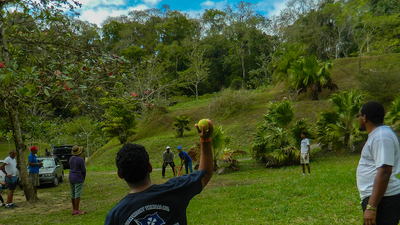 ACT CAR Trinidad Social, playing cricket 16x9