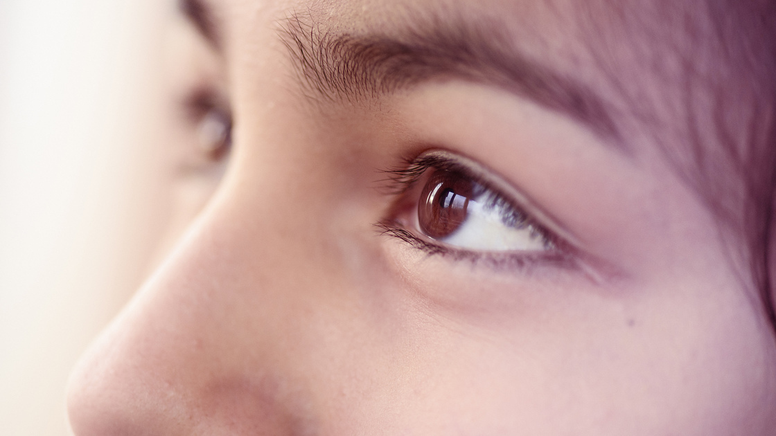 Close-up of human Eyes, teenager