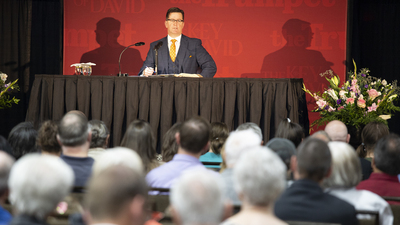 Attendees at a Red Deer, Alberta, Personal Appearance Campaign