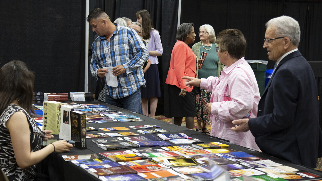 Attendees at a Red Deer, Alberta, Personal Appearance Campaign