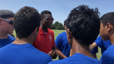 Rufaro Manyepa and campers.