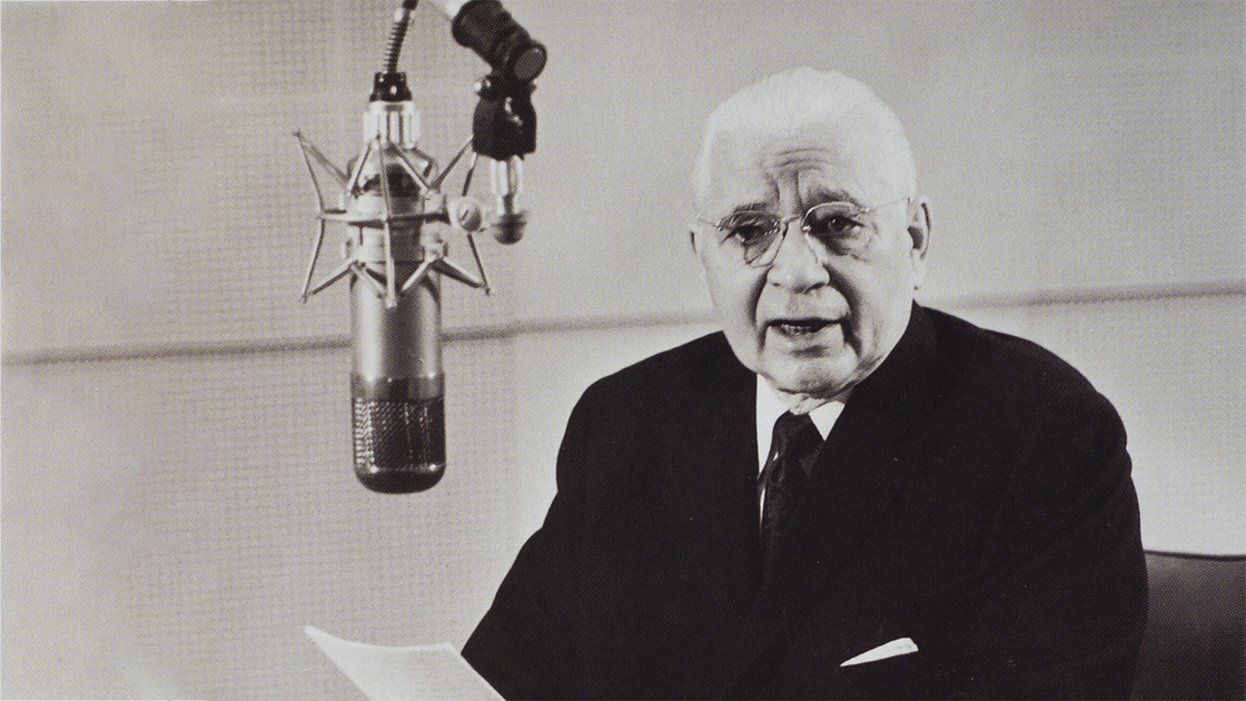 Herbert W. Armstrong broadcasting
