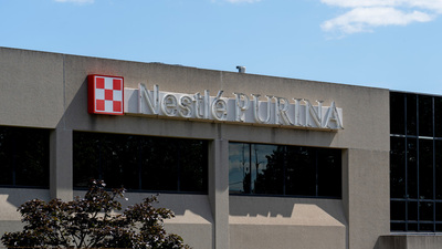 Nestle Purina logo building