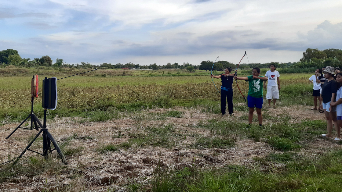 Quezon City, Philippines, singles at an activity in San Miguel, Bulacan.