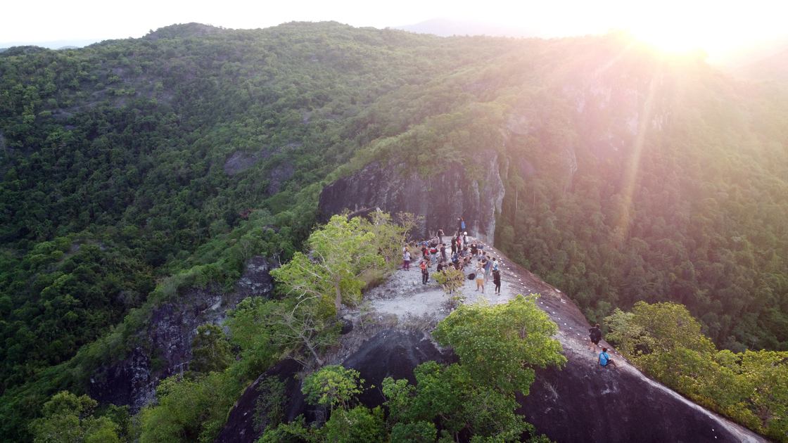 Quezon City, Philippines, singles at Mt. Manalmon