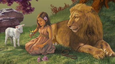 20220930-Eden-Grace and her lion.jpg