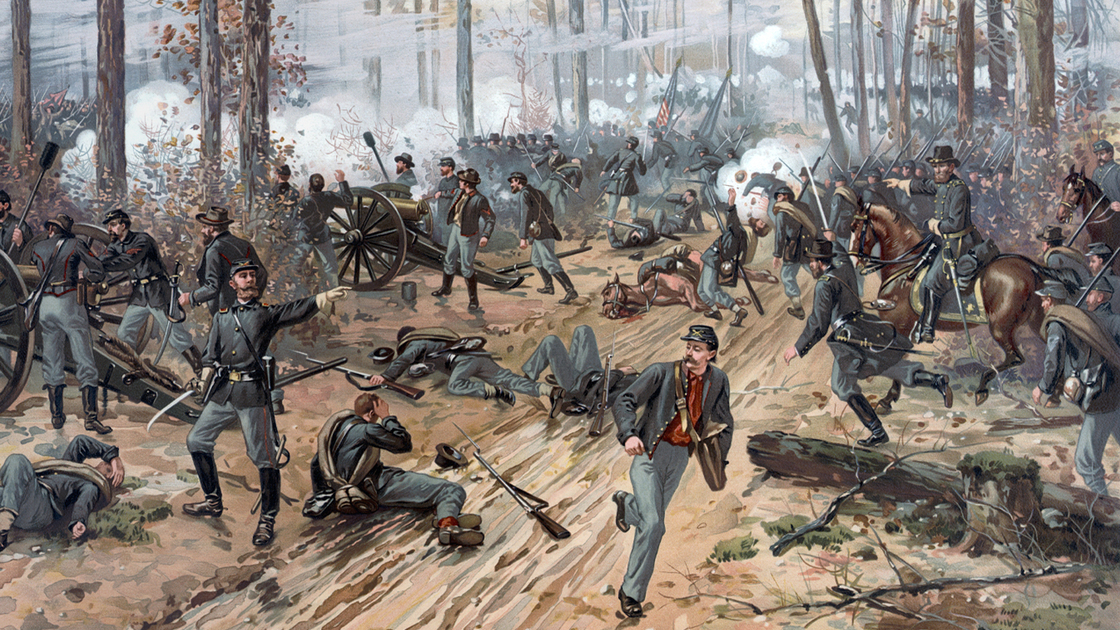 Battle of Shiloh by Thure de Thulstrup, 1888
