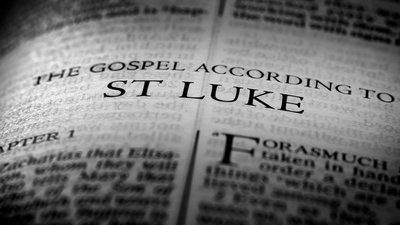 Bible New Testament Christian Teachings Gospel St Luke Saint