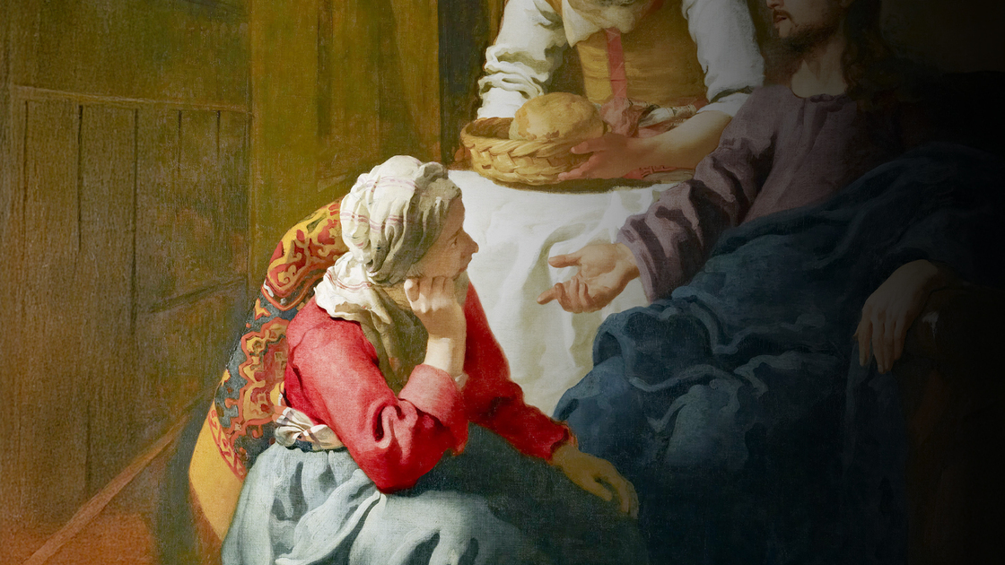 Martha, Mary, and Jesus Christ
